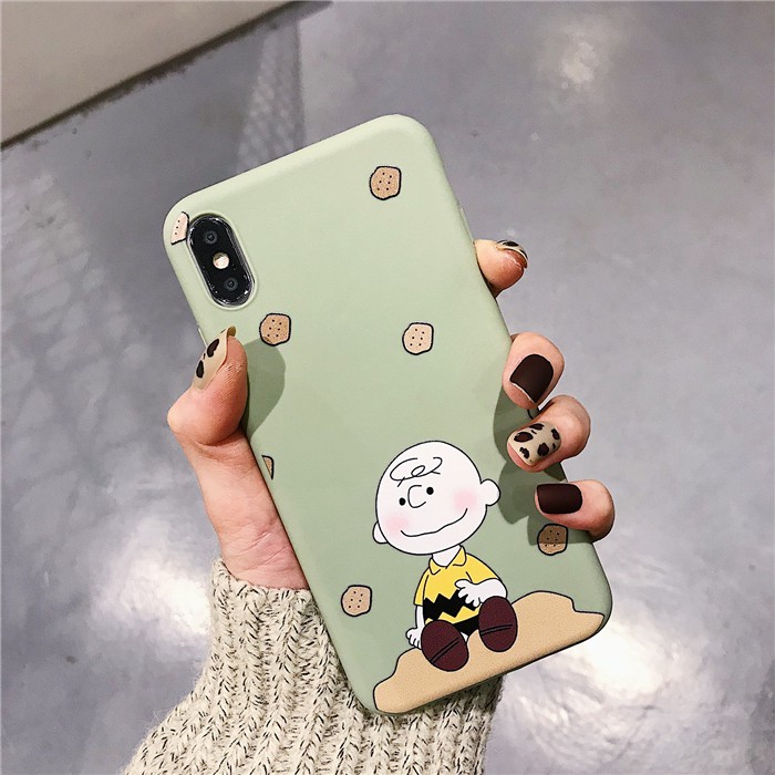 [ OPPO ] Ốp Lưng Silicon Cậu Bé Brown - B074 | BigBuy360 - bigbuy360.vn