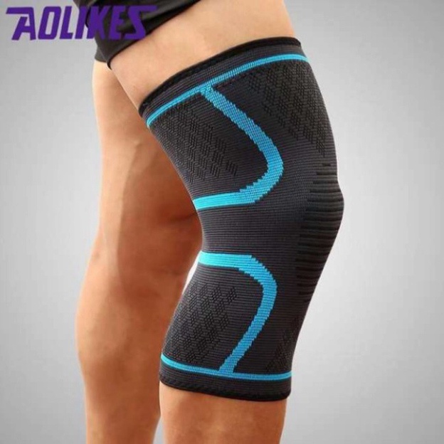 Ống Xỏ Gối Chính Hãng Aolikes ĐenSport (1 Đôi)