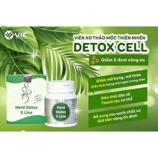 Herd Detox S Line giảm mỡ bụng