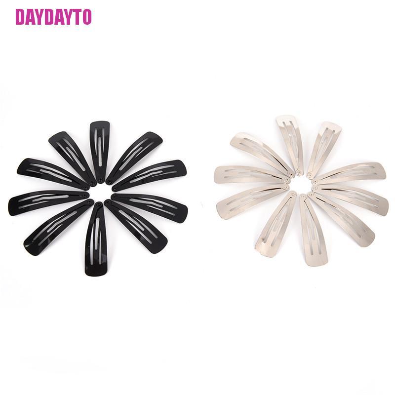 Set 10 Kẹp Tóc Dạng Trượt Hỗ Trợ Giấc Ngủ Cho Bé Gái