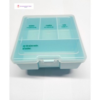 ( Xuất hóa đơn) Hộp chia thuốc bệnh nhân sử dụng trong y tế hoặc trong gia đình