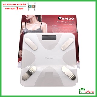 Cân sức khỏe rapido rsb-03 - có bluetooth - model mới 2021