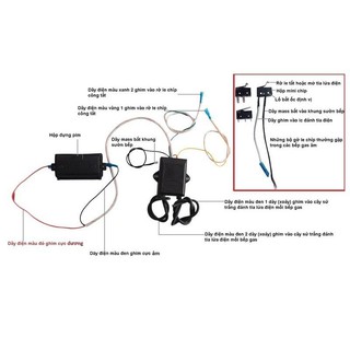 IC điện đánh lửa bếp gas âm dương 2 lò (IC 2 dây)