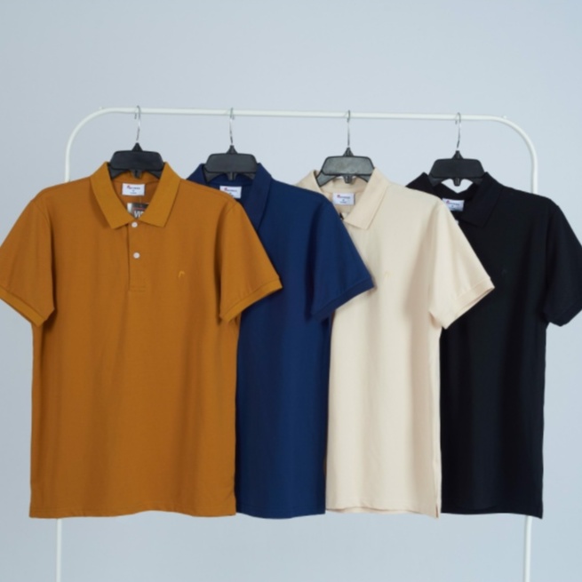 Áo Polo Nam, Polo Nam 2Hand Cổ Bẻ Chất Vải Cá Xấu Leo Vatino vải Cotton Cao Cấp,  Sang Trọng Mẫu 1 - SunShine217