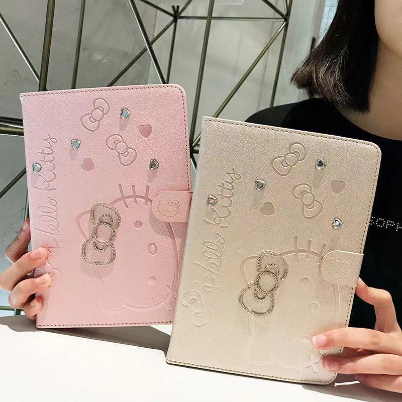 Bao da máy tính bảng in hình Hello Kitty đáng yêu cho Ipad Mini 1/2/3 Ipad Air 1/2/3 7.9inch 9.7inch