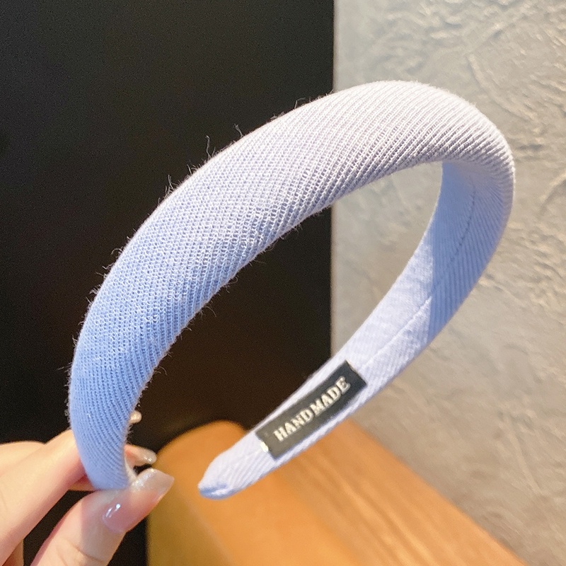 Cài tóc bản rộng chống trượt phong cách thời trang Hàn Quốc