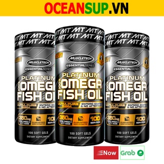 MuscleTech Platinum 100% Fish Oil 100 Viên