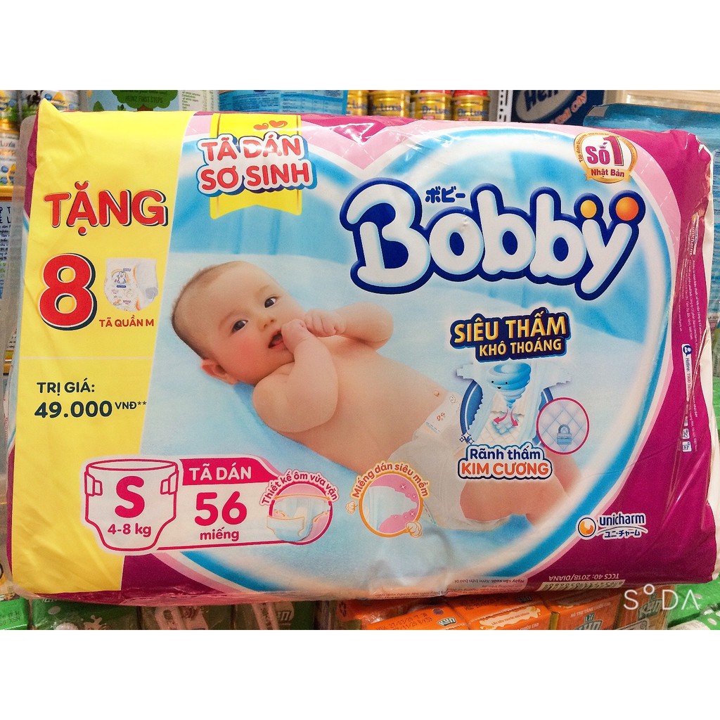 TÃ DÁN BOBBY size S56