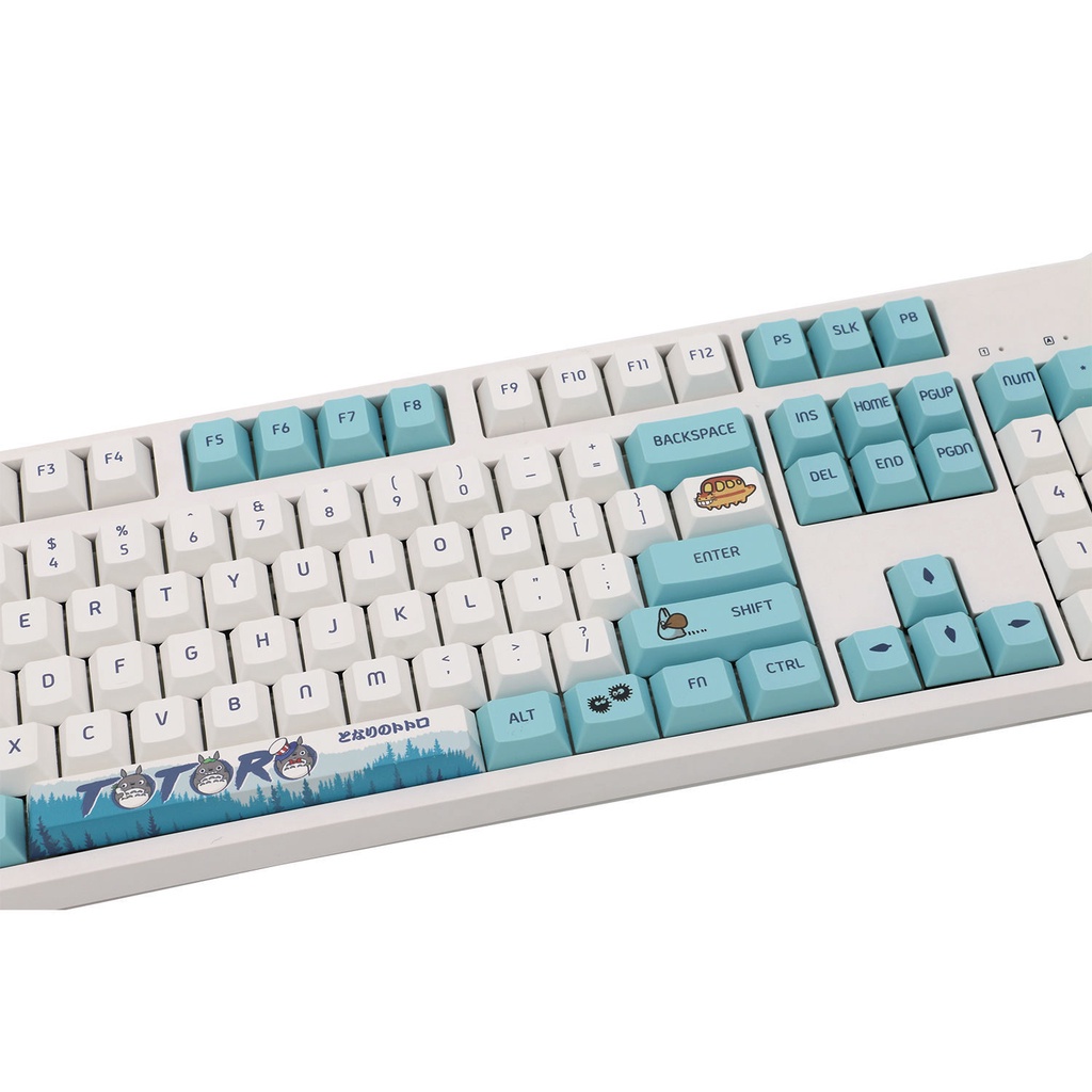 ஐ♗My Neighbor Totoro Key Cap PBT Bàn phím cơ thăng hoa Bàn phím cơ Pikachu chuyên dụng Hayao Miyazaki IKBC Cherry MX8.0R