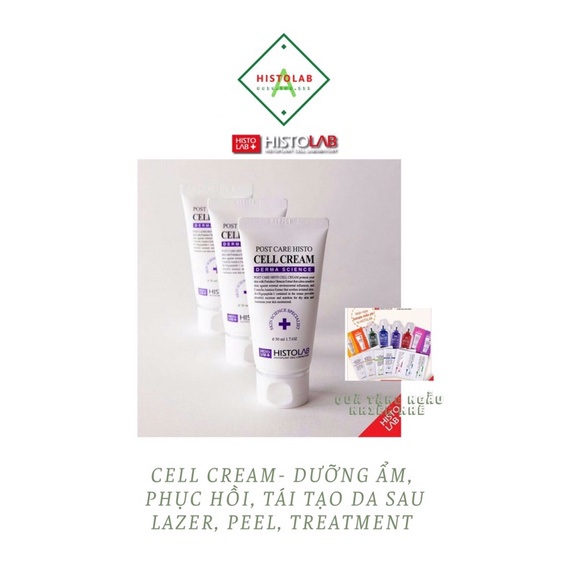 Histolab kem phục hồi da sau treatment Cell Cream 50ml chính hãng