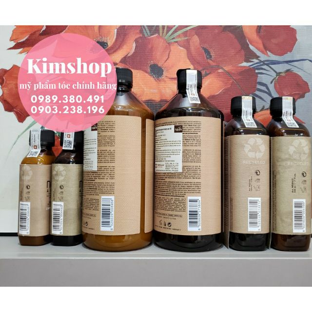 Dầu gội xả Nashi argan phục hồi tóc hư tổn 200 ml-500 ml -1000 ml