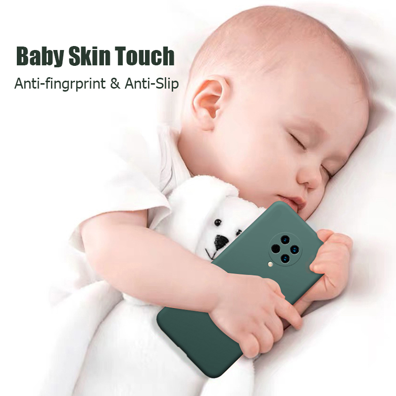 Ốp điện thoại silicon màu trơn thời trang cho Xiaomi Poco F2 Pro X2 Redmi K30 Ultra K30 Pro Zoom 5g