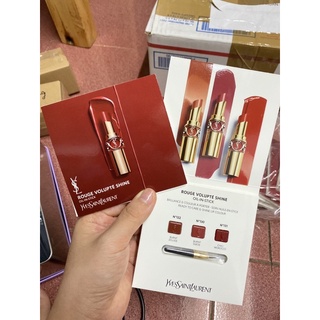 Sample mẫu thử Son thỏi YSL rouge volupte shine
