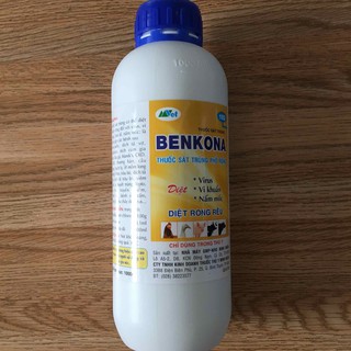 Chai 1L Thuốc sát trùng BENKONA dùng cho Hoa Lan, Cây Cảnh
