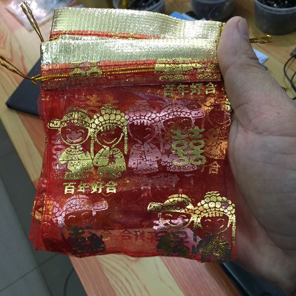 TSP10 - Túi lưới gút miệng 100 cái/ lóc - giá một lóc