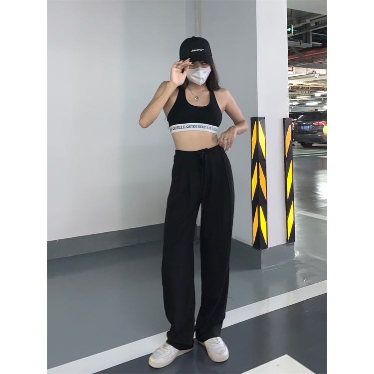 Quần ống rộng dáng suông thời trang