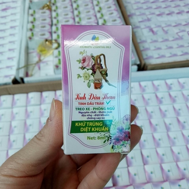 Tinh dầu thơm hương tràm trà, đuổi côn trùng, xu muỗi dùng được cho đèn xông tinh dầu