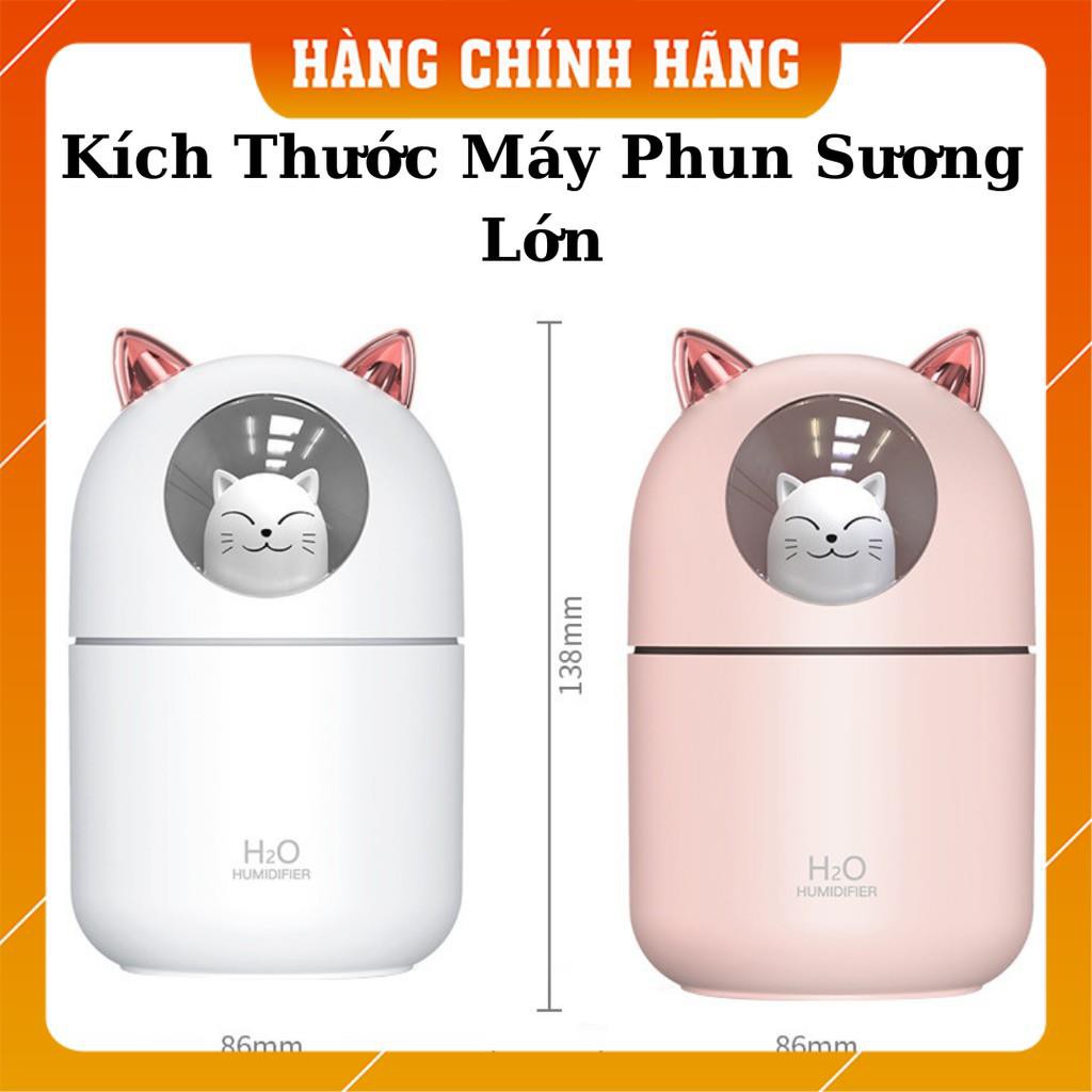 [FreeShip] Máy Phun Sương Tạo Ẩm Không Khí Hình Thú - Máy Phun Sương Mini  Có Đèn Led Dùng Làm Đèn Phòng Ngủ Siêu Đẹp