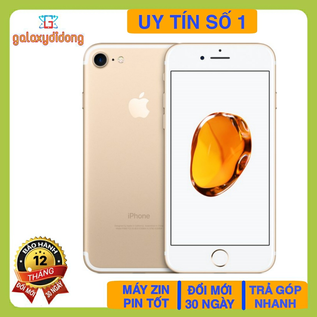 Điện thoại iPhone 7 Quốc Tế đẹp đầy đủ phụ kiện bảo hành 12 tháng | BigBuy360 - bigbuy360.vn
