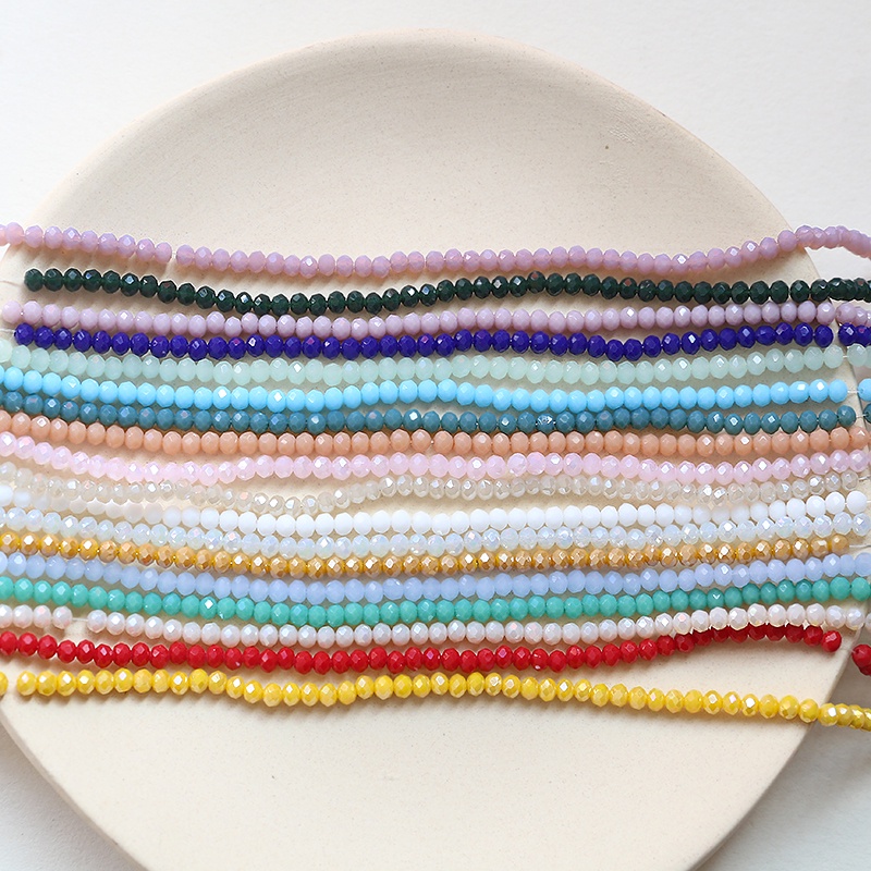 120 Hạt Xỏ Lỗ 3mm Dùng Làm Trang Sức