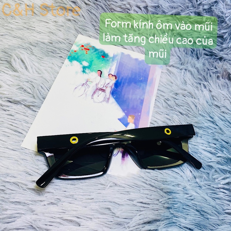Kính Mát Bảo Vệ Chống Tia UV Thời Trang Hàn Quốc Cho Nam Nữ