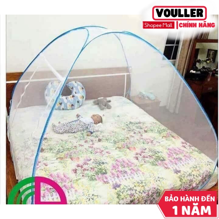 Màn Chụp Vouller Tự Bung Cao Cấp 1M6X2M Mùng Chụp Tự Bung Chống Muỗi Hiệu Quả