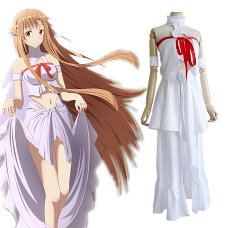 Bộ Đồng Phục Hóa Trang Nhân Vật Yuuki Asuna Trong Sword Art Online