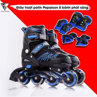 Giày trượt patin keenstore mẫu a3 cao cấp - 8 bánh phát sáng