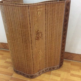 Chiếu Trúc Tăm Vân Gỗ Mùa Hè Mát Lạnh (m6x2m - m8x2m)