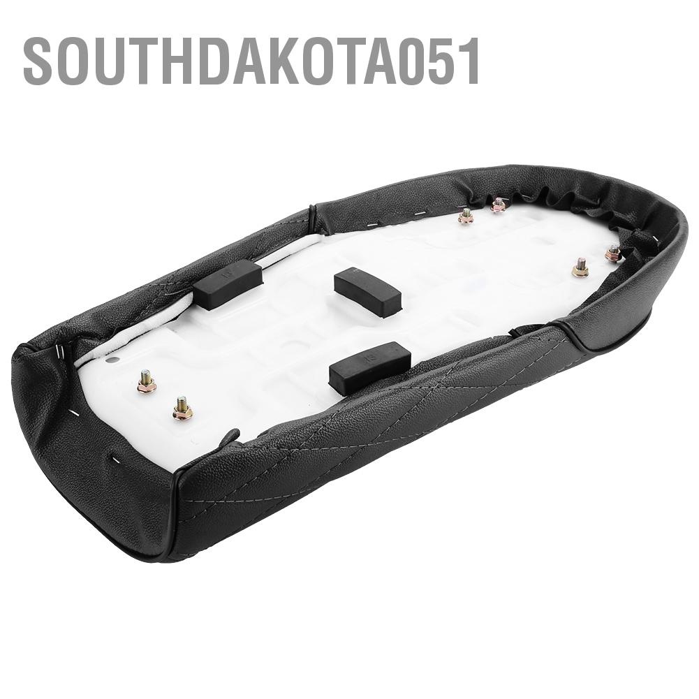 Yên ghế sau da PU phẳng phong cách cổ điển cho xe máy CB CL AX100 CG125 Cafe Racer