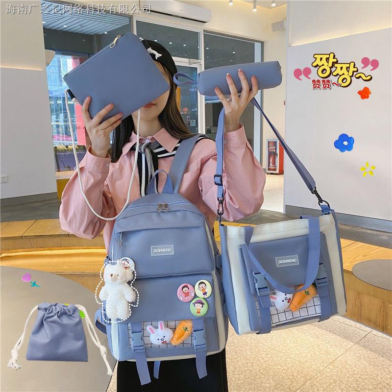 balo nữ balo đi học Ba Lô Đi Học Cỡ Lớn Chống Thấm Nước Phong Cách Hàn Quốc Cho Bé Lớp 3-6