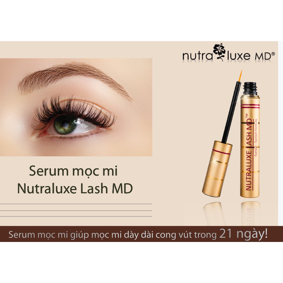 [Thuốc] Serum mọc mi Nutraluxe Lash MD USA - mọc mi trong vòng 14 ngày