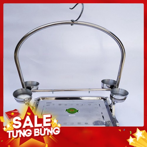 Cầu Đứng Cho Vẹt Bằng Inox- Cỡ to