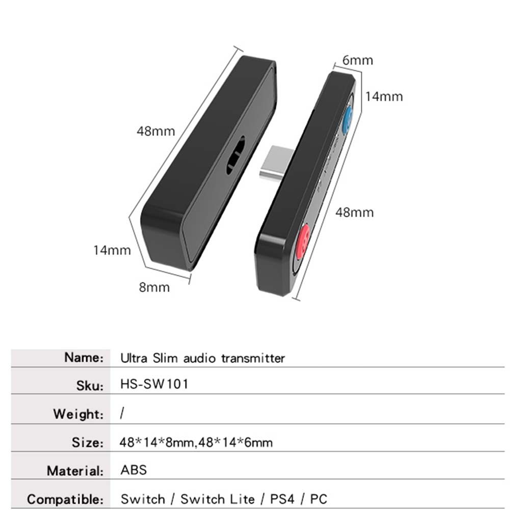 Bộ Truyền Tín Hiệu Bluetooth Cho Nintendo Switch / Switch Lite / Ps4 / Pc | BigBuy360 - bigbuy360.vn