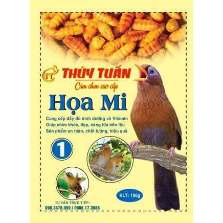 Cám chim họa my thương hiệu thúy tuấn số 1, số 2.