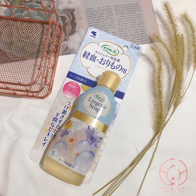 DUNG DỊCH GIẶT ĐỒ LÓT LINGERIE SOAP NỘI ĐỊA NHẬT