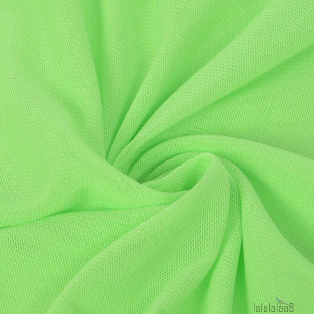 Đầm lưới mặc ngoài bikini màu trơn thời trang mùa hè quyến rũ dành cho nữ YH