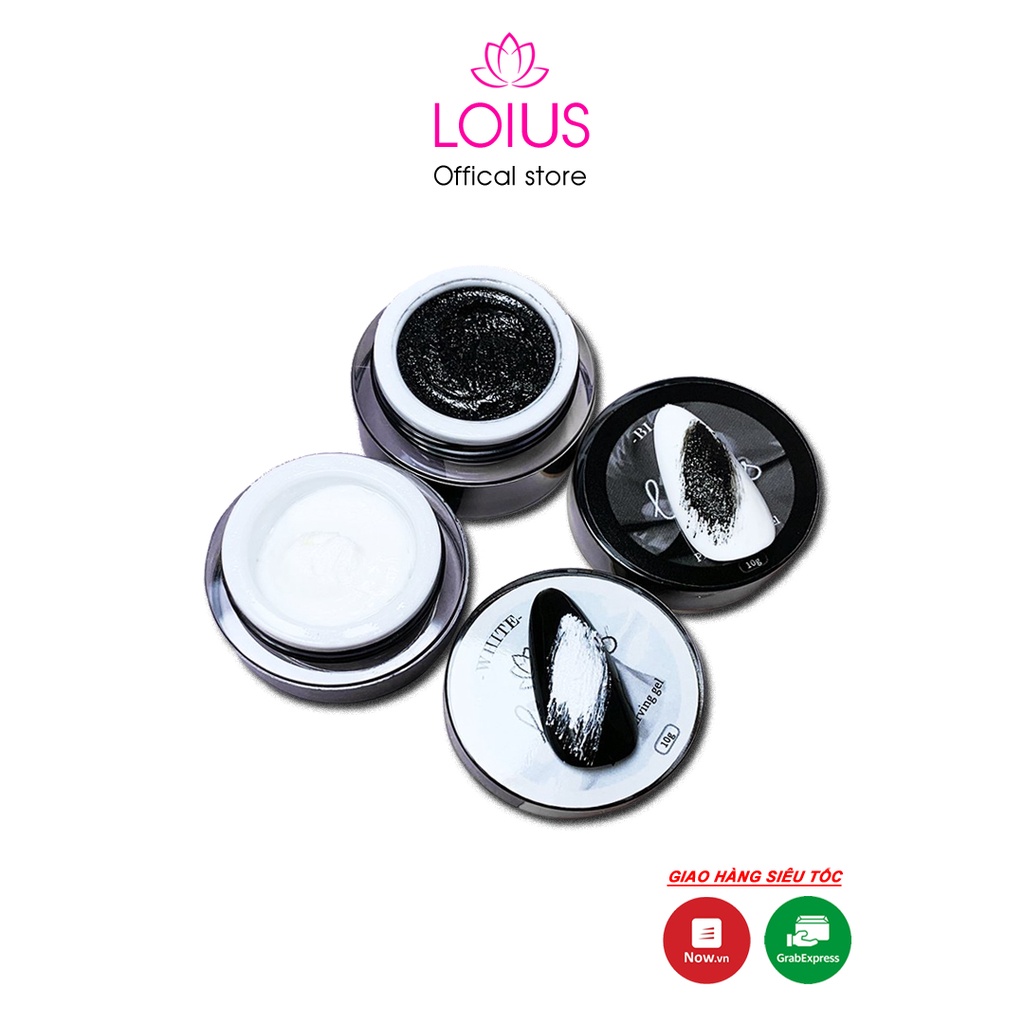 Gel xi măng, gel thạch cao Lotus trang trí móng hũ to 10g