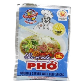 combo 5 gói Gia vị nấu Phở Thiên Thành gói 25g