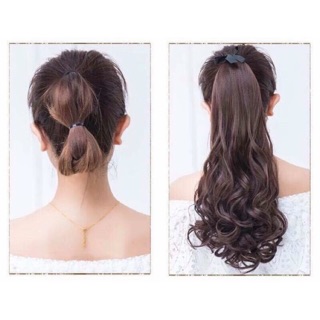 Tóc cột 😍 free ship❤️xoăn đuôi lửng cao cấp