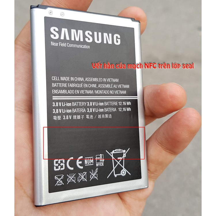 Pin Samsung Galaxy Note 3 N9000 chính hãng