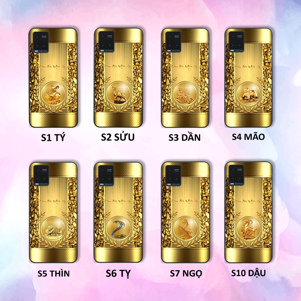 Ốp Vivo Y21 / Y21s / Y33s in hình 12 con giáp ốp lưng cao cấp chất lượng Son Store 68