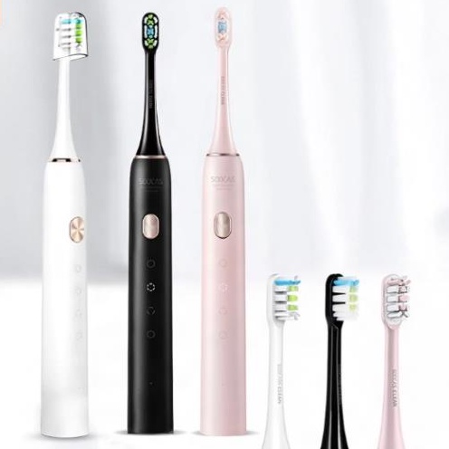 Bàn Chải Điện - Bàn chải đánh răng điện tự động 6 chế độ chải - Máy đánh răng tự động