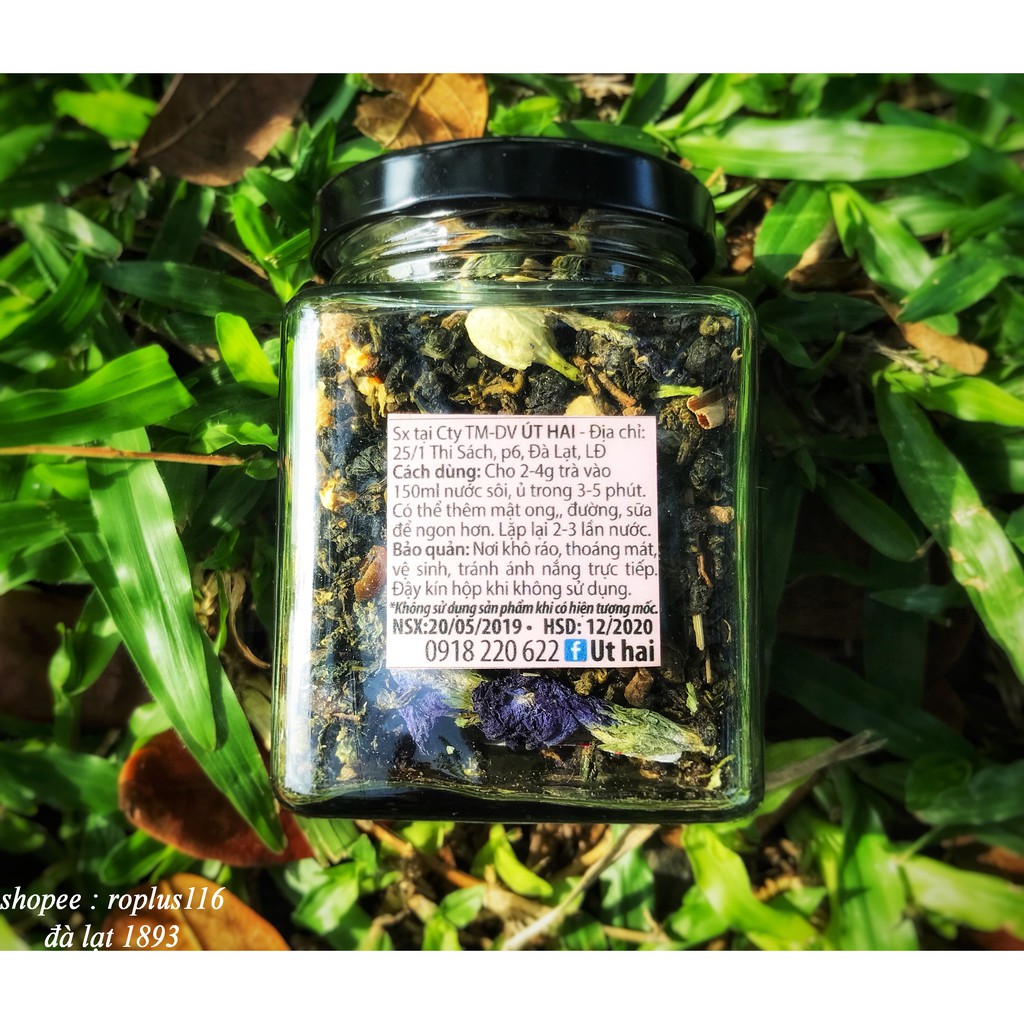 [Mã 267FMCGSALE giảm 8% đơn 500K] Trà hoa Olong Vải Đậu Biếc Đà Lạt 1893 cao cấp | BigBuy360 - bigbuy360.vn