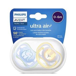 [NHẬP MỸ ] SÉT 2 TY NGẬM AVENT ULTRA AIR 0-6m ; 6-18m
