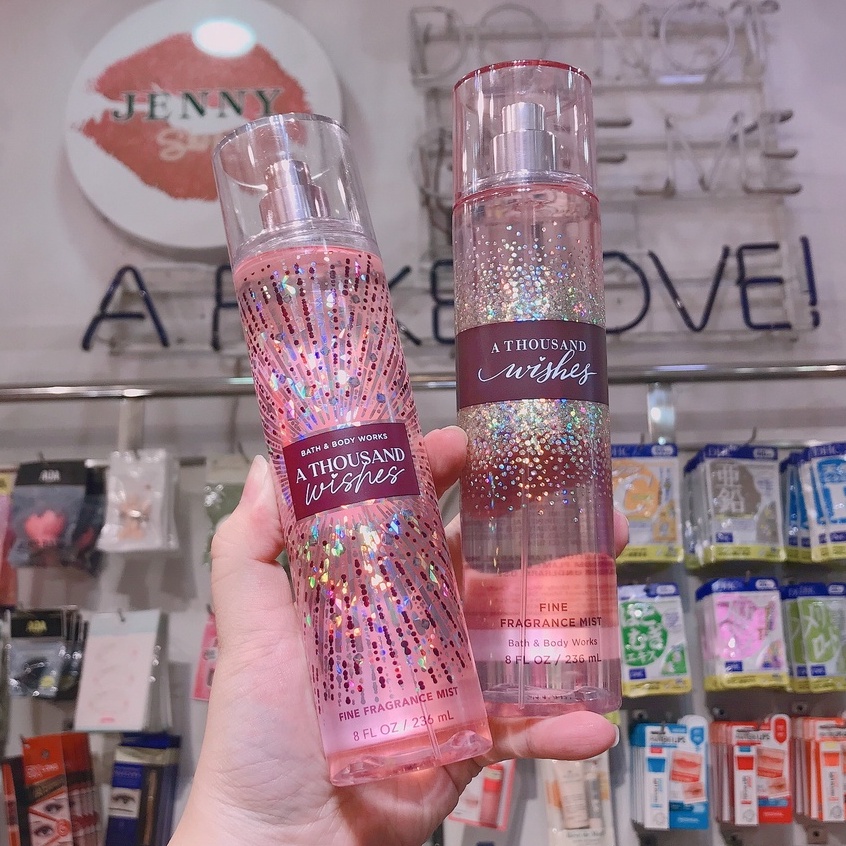 Xịt Thơm Toàn Thân Bath &amp; Body Works Mùi A Thousand Whises
