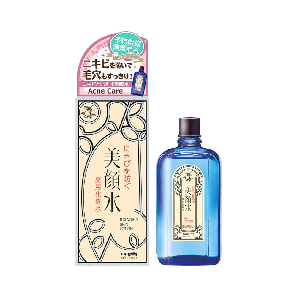 Nước Hoa Hồng Ngăn Ngừa Mụn, Giảm Dầu Meishoku Bigansui Skin Lotion