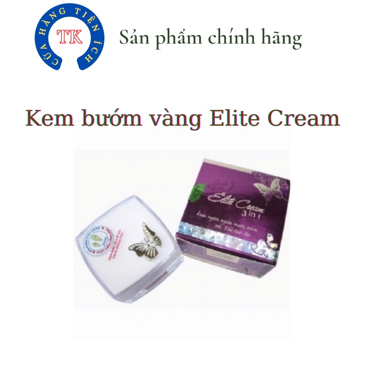 Kem con bướm Nguyễn Quách, kem bướm vàng, kem Elite treatment Cream 3in1