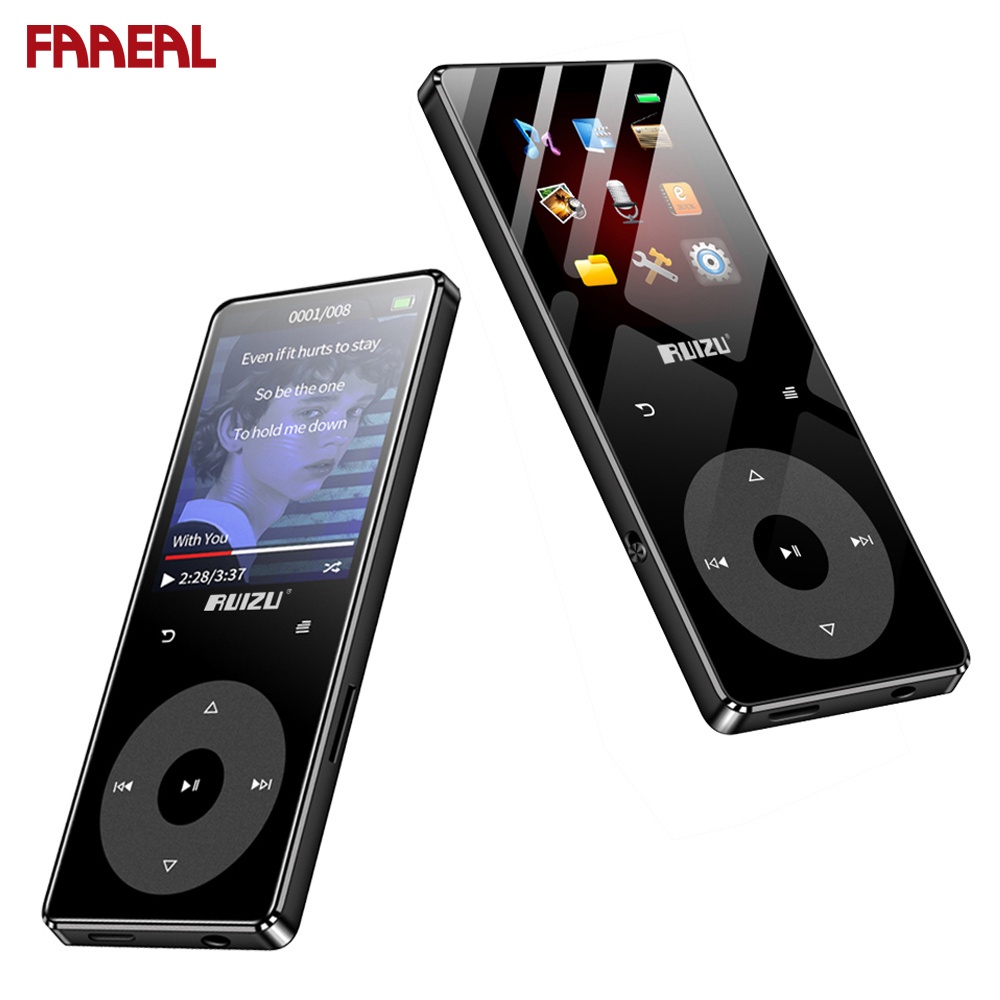 Máy nghe nhạc MP3 FAAEAL RUIZU X02B kết nối bluetooth hỗ trợ thẻ nhớ TF chuyên dụng