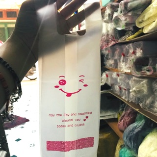 Túi nilon xinh đựng đồ, đựng ly nước